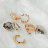 Hart Designs | Gold Twist Hoop - Final Sale