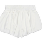 Youth White Butterfly Short - Final Sale