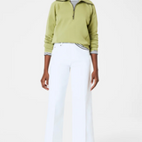 SPANX | Everywear Cropped Wide Leg Jeans - White