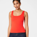 SPANX | Smoothing Jersey Scoop Tank - Poppy