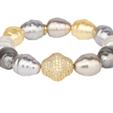 BUDHAGIRL | Isabel Pearl Bracelet - Multi - Final Sale