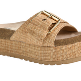 Chinese Laundry | Palm Island Raffia Platform - Natural