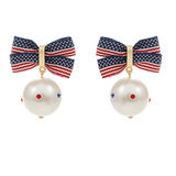America Pearl Earring - Final Sale