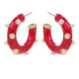 Red Is Best Earring - Final Sale