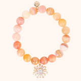 BuDhaGirl | Bellini Peach Bracelet With Charm