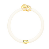 BuDhaGirl | Fauna Elephant All Weather Bangle® (AWB®) - Ivory