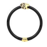 BuDhaGirl | Fauna Lion All Weather Bangle® (AWB®) - Black