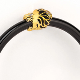 BuDhaGirl | Fauna Lion All Weather Bangle® (AWB®) - Black