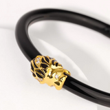 BuDhaGirl | Fauna Lion All Weather Bangle® (AWB®) - Black