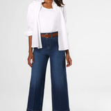 SPANX | Pull-On Crop Wide Leg - Authentic Blue