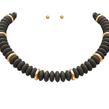 When To Wear It Black Necklace - Final Sale