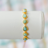 Tatum James | Catherine Bracelet - Sea Green