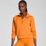 SPANX | AirEssentials Quarter Zip - Monarch