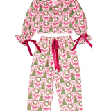 Simply | Holiday PJ Set - Green Tree