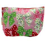Simply | Holiday Dots Cosmetic Pouch - Final Sale