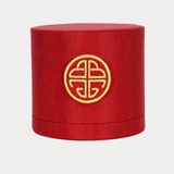 BuDhaGirl | Red Silk Canister Box With Insert - Final Sale