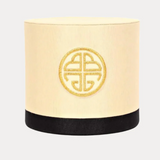 BuDhaGirl | Silk Ivory Canister Box With Insert - Final Sale