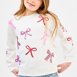 Mary Square | Youth Sarah Sweatshirt - Bows