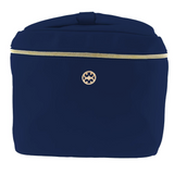 Mary Square | Ultraglam Floral Foulard Cosmetic Bag - Navy