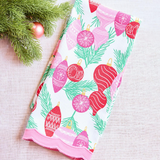 Mary Square | Trim The Tree Tea Towel - Final Sale