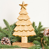 Mary Square | 10" Wood Tree - Final Sale