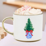 Mary Square | Chinoiserie Tree Cafe Mug - Final Sale
