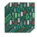 SWIG | Merry Mistletoe Cocktail Napkin Pack of 20 - Final Sale