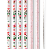 SWIG | Sugar Plum Soldiers + Light Pink Glitter Resuable Straw Set - Final Sale