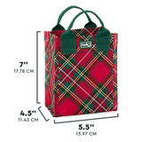 SWIG | Christmas Plaid Mini Reusable Tote - Final Sale