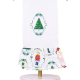 Waltz Tree Ruffle Hand Towel - Final Sale