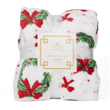 Clara Wreath Throw Blanket - Final Sale