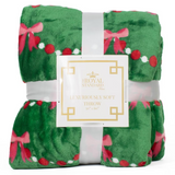 Bow Garland Throw Blanket - Final Sale