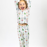 Youth Nutcracker Waltz Long Sleeve Pajama - Final Sale