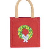 Wreath Petite Gift Tote - Final Sale