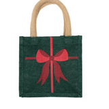 Christmas Bow Petite Gift Tote - Final Sale