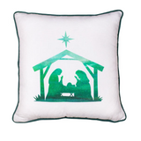 Nativity Silhouette Pillow - Final Sale