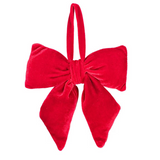 Evelyn Red Bow Ornament - Final Sale