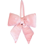 Evelyn Pink Bow Ornament - Final Sale