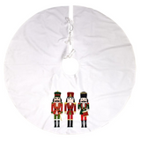 Nutcracker Trio Tree Skirt - Final Sale