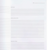 Bible Study Journal - Lattice Blooms - Final Sale