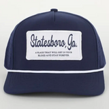 Statesboro Rope Hat - Navy