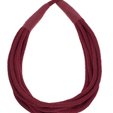 All Around Necklace - Burgundy