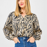 Kayla Top - City Limits Tan