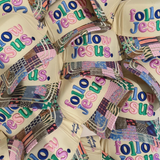 Colorful Follow Jesus Hat - Final Sale