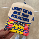 Sought The Lord Hat - Final Sale
