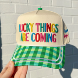 Lucky Things Are Coming Hat - Final Sale