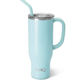 SWIG | Shimmer Aquamrine Mega Mug 30oz - Final Sale