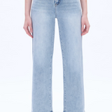 BAYEAS | Jessie Plus High Rise Wide Leg - Blue