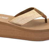 Corkys Take A Dip Sandal Raffia