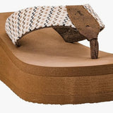 Corkys Tan Multi Sandal Take a Dip